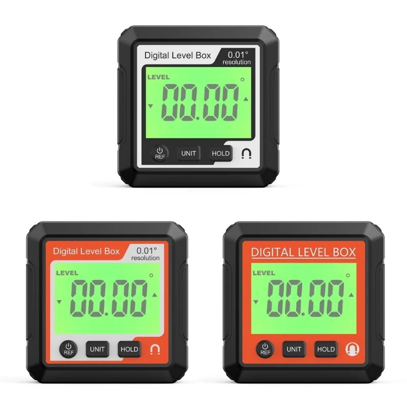 

28GF Portable Electronic Level & Angles Gauges Angles Finder with Base Data Hold Function Lightweight for Carpentry