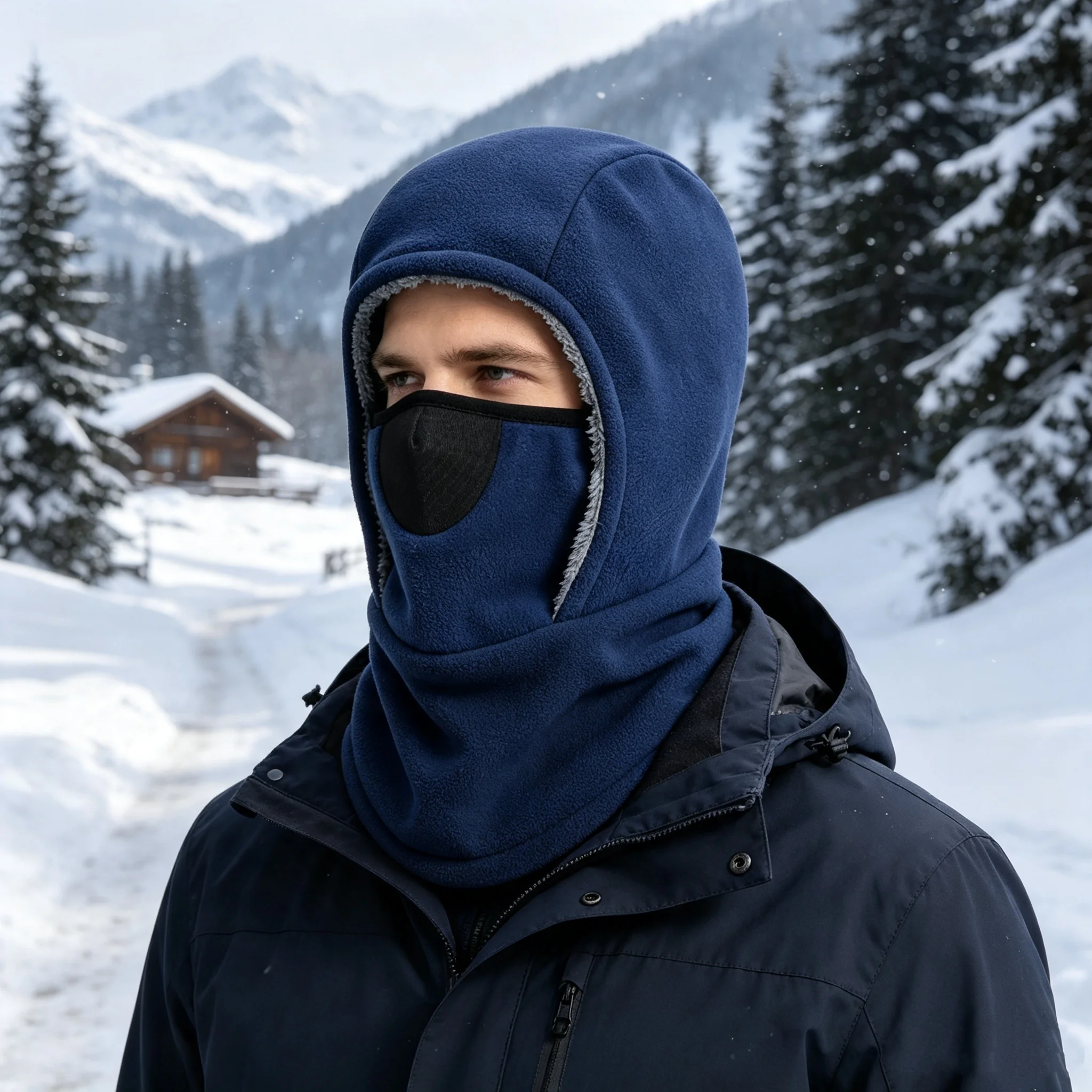 Winter Fleece Balaclava Hat, F - огляд і ціна Neck Gaiter Fleece