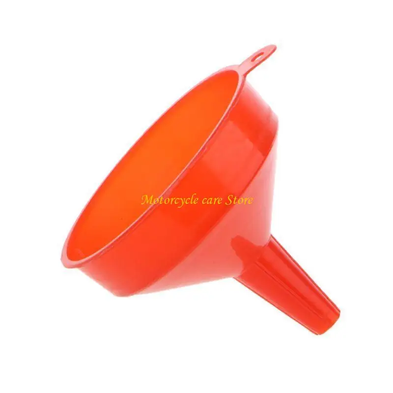 U75F Car Truck Engine Oil Funnel Adjustable Fixed Bracket Filling Spout Pour Tool