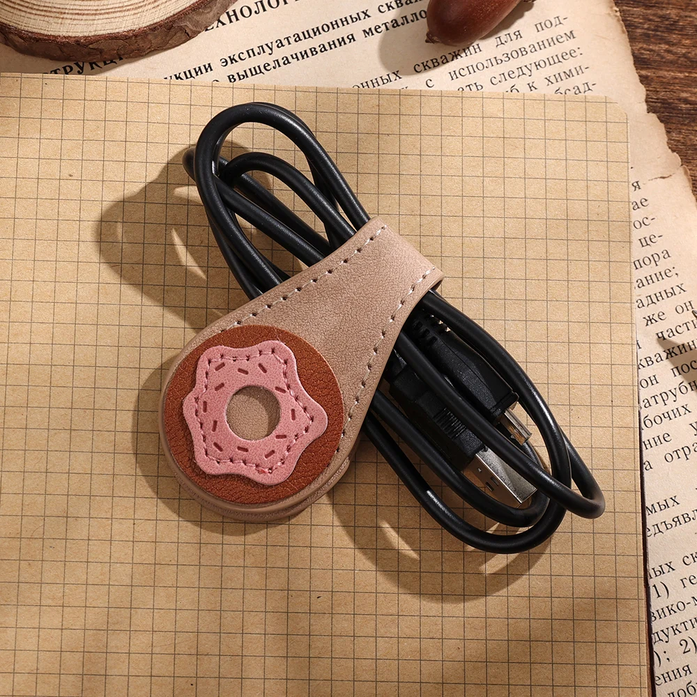 1 Pc Cute Magnetic Leather Bookmark Animal Stitched Design With Strong Magnetic Page Holder Reading Accessory For Book Lovers