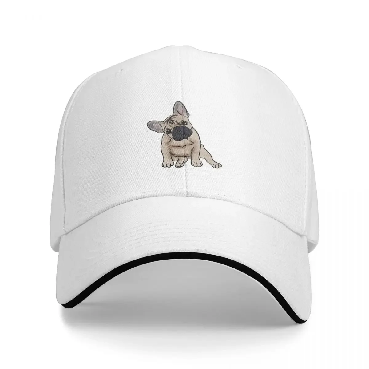 French Bulldog Cap Fashion Casual Baseball Caps Adjustable Hat Hip Hop Summer Unisex Baseball Hats Customizable Polychromatic