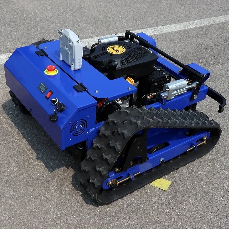 

New HotSale Mini Crawler Grass Cutter Mini Remote Control Lawn Mower Grass Blade Robot Mower