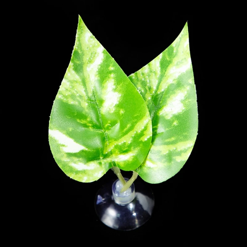 Fish Leaf Pad Hammock Bed for BettaFish Aquariums Plant Landscape Decorations