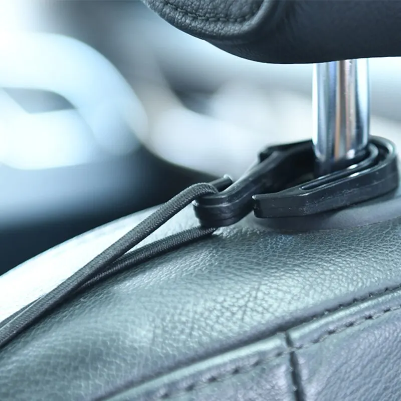 Universal Car Seat Storage Net - Elastic Mesh Organizer Bag Between Seats - Perfect for Auto Accessories & Small Item Storage