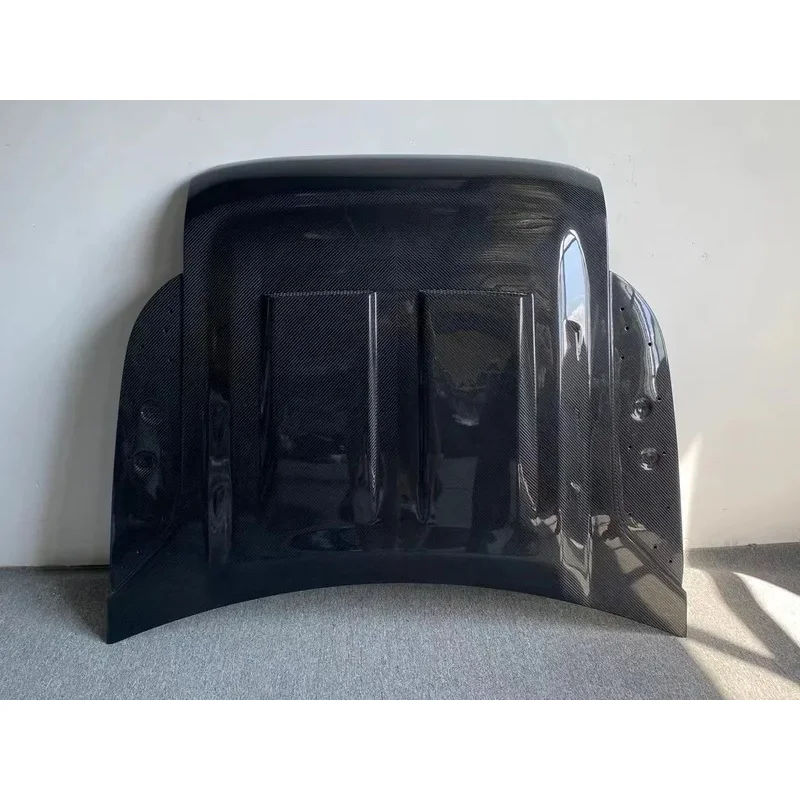 Factory Hot Selling High Quality Real Carbon Fiber Dry  Hood For KN Style  Land Rover Defender 90 110 Engine  Body Kit Accessori