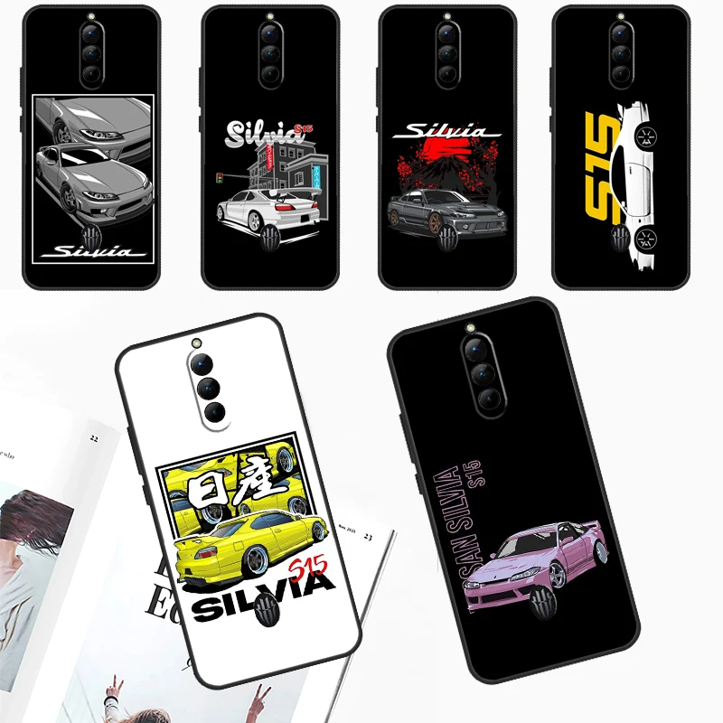 Silvia S15 JDM Tuner Cars Case For ZTE Nubia Red Magic 9 Pro 8 8S Pro Plus Red Magic 6 7 6S 7S Pro 5G 5S 6R Cover