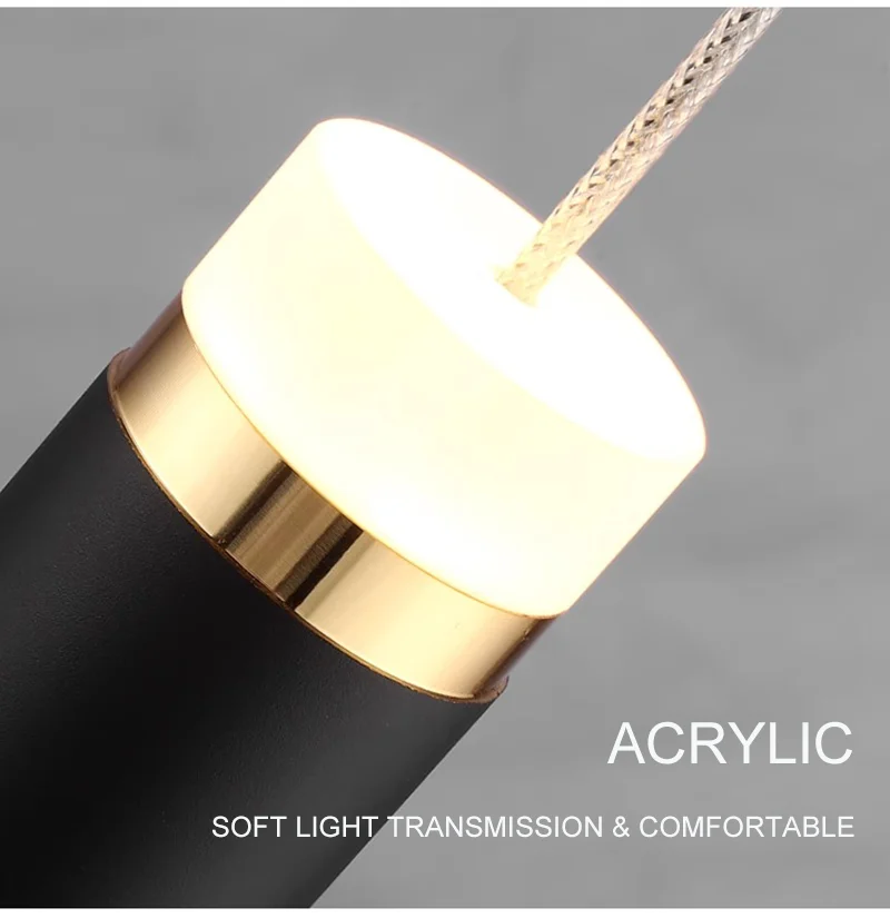 Nordic Crystal Pendant Lights LED Ceiling Lamp Bedside Hanging Lighting for Living Room Kitchen Bedroom Ceiling Home Decor