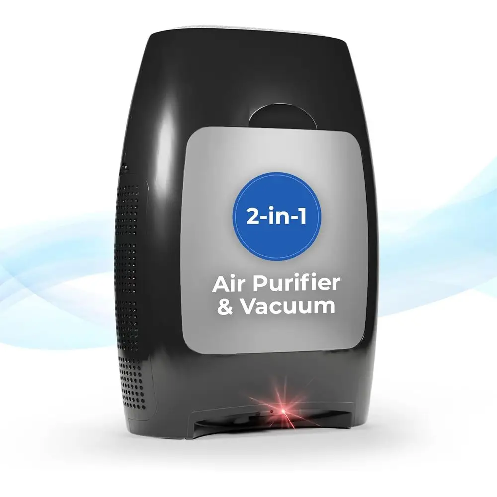 

Air 2-in-1 HEPA Air Purifier & Touchless Vacuum Automatic Dustpan - Ultra Fast & Powerful - Covers 600 Sq ft - Corded Can