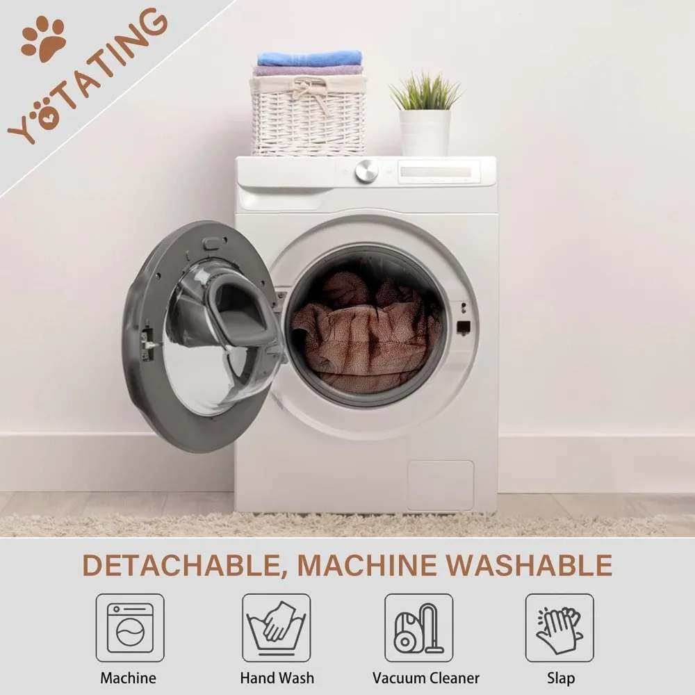 كرسي كسول مع مسند، كرسي صالة قراءة مريح مع مسند للقدمين ووسادة رمي حديثة مع مساند للذراعين وجيب جانبي للمعيشة #6