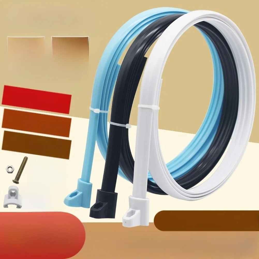Fan Retaining Ring 160cm Length PP Plastic Adjustable Loop for 12 Inch 18 Inch Fans Dual Slot Reinforcement for Secure Fit