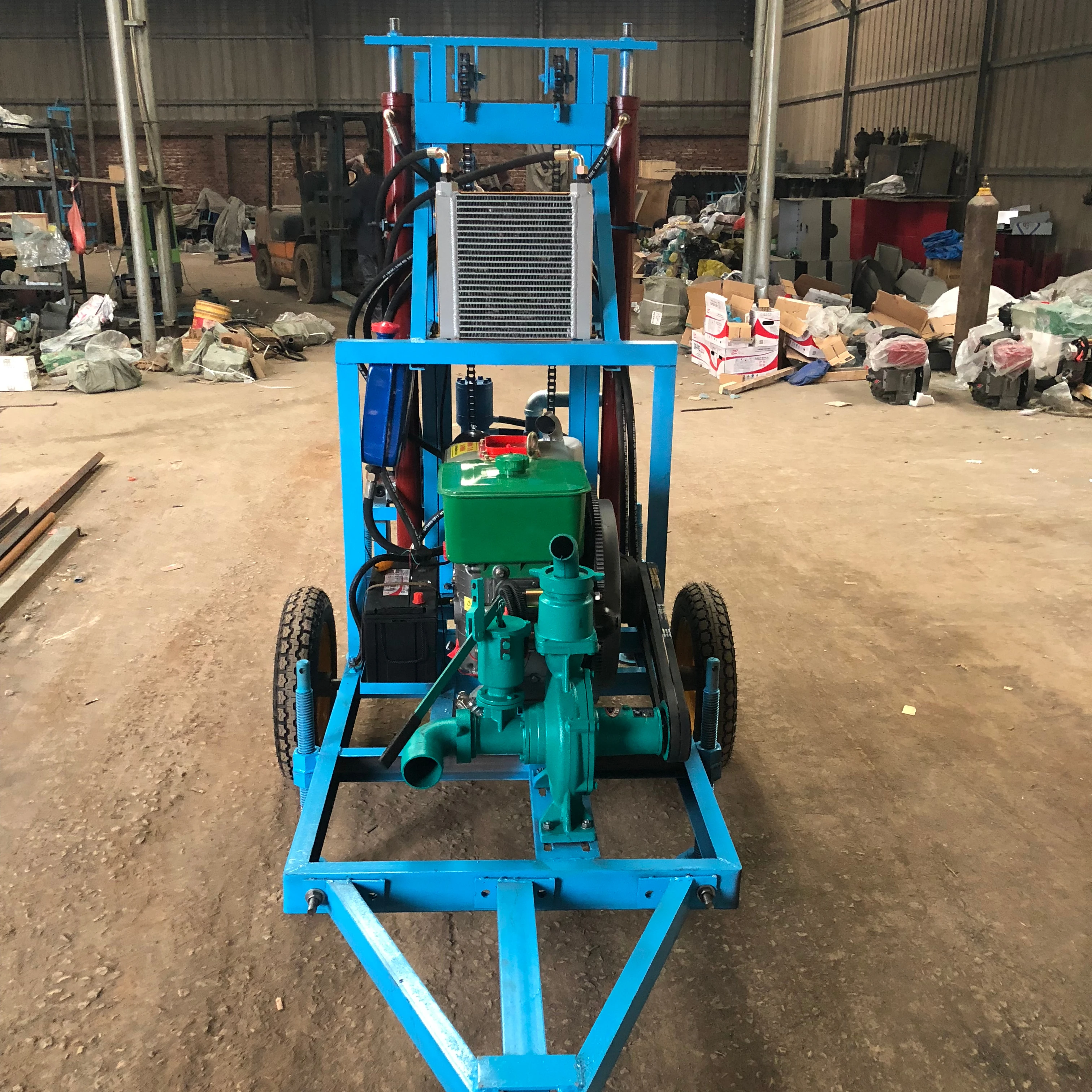 

Compact and Portable 50m Water Well Drilling Rig for Small-Scale Projects