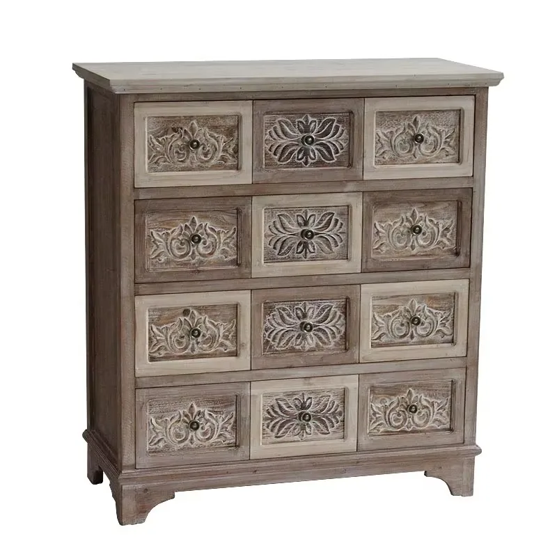 Solid wood country French wood carving furniture