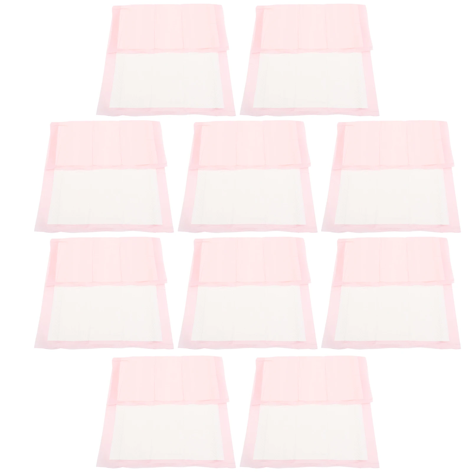 

25pcs Pet Training Mat 60x60 Pink Disposable Dog Pee Pad for Cat Waterproof Absorbent Puppy Pads Small Pets Home Use
