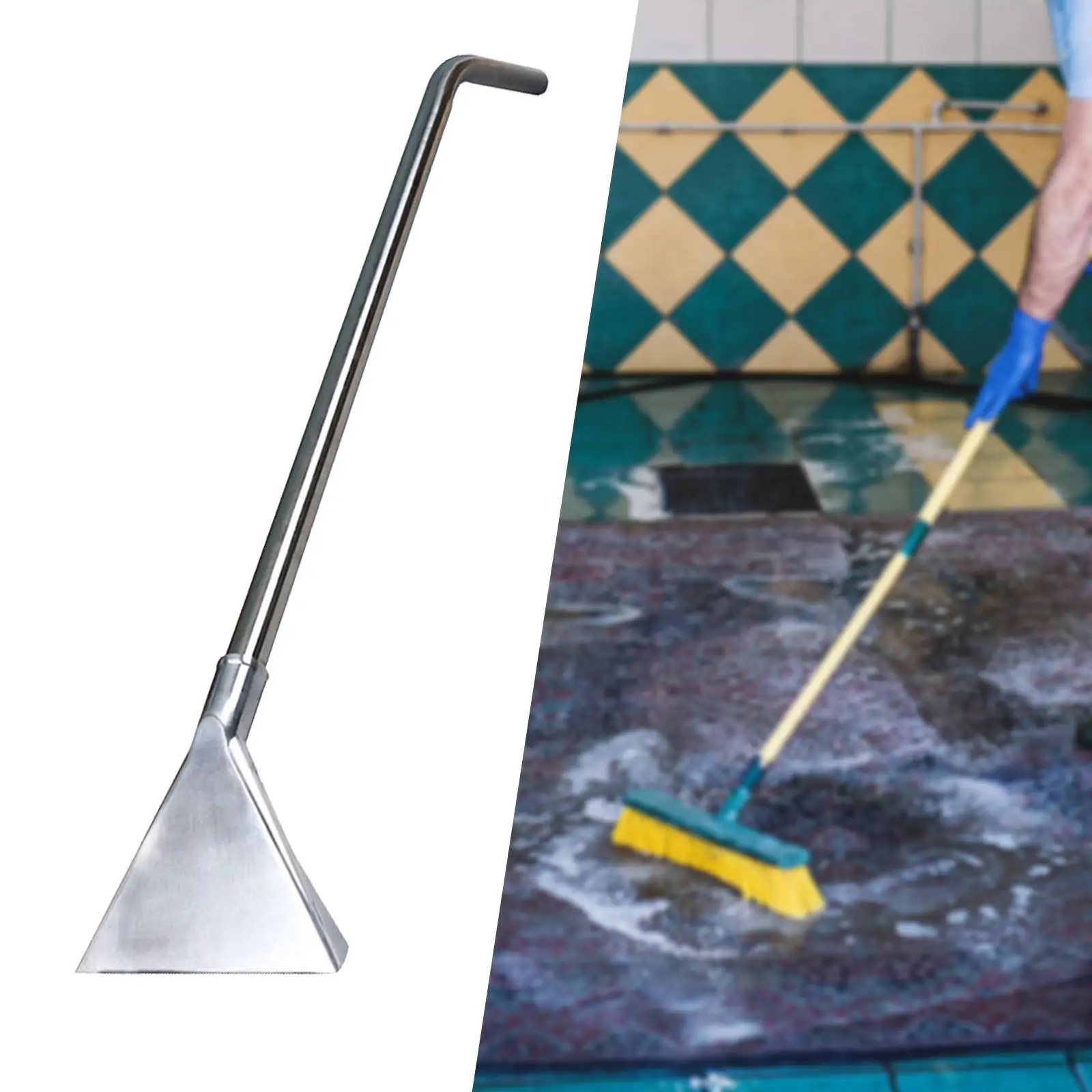 

Water Suction Clean Tool Stainless Steel Baiyun Water Absorption Chrome Squeegee