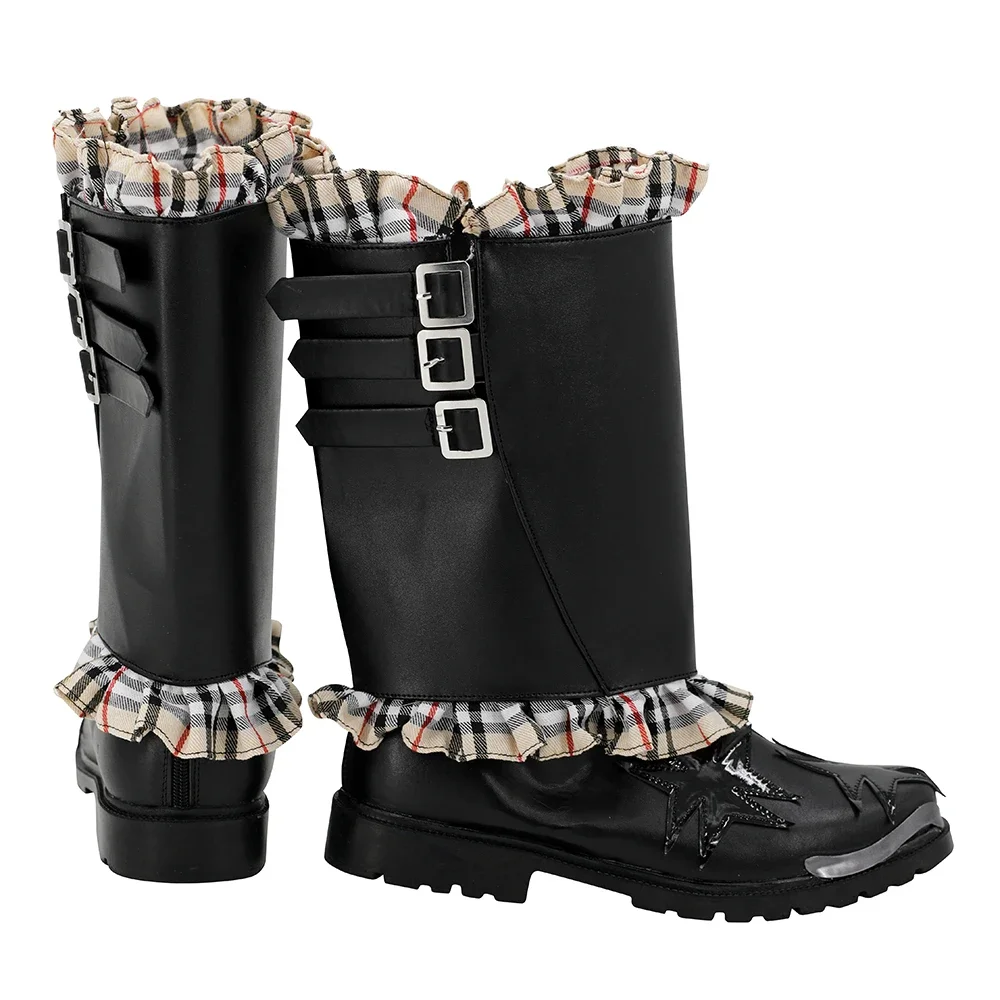 FFXV Ardyn Izunia Cosplay Buty Czarne Buty Na Zamówienie Dowolny Rozmiar