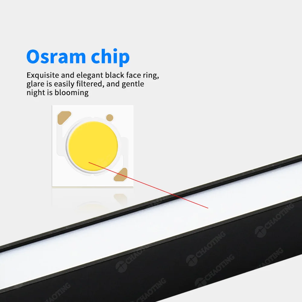 การรับรอง CE Rohs ไฟติดตามที่ทันสมัยเพดานไฟติดตามแม่เหล็ก LED สปอตไลท์เพดาน Zigbee ระบบไฟติดตามแม่เหล็ก