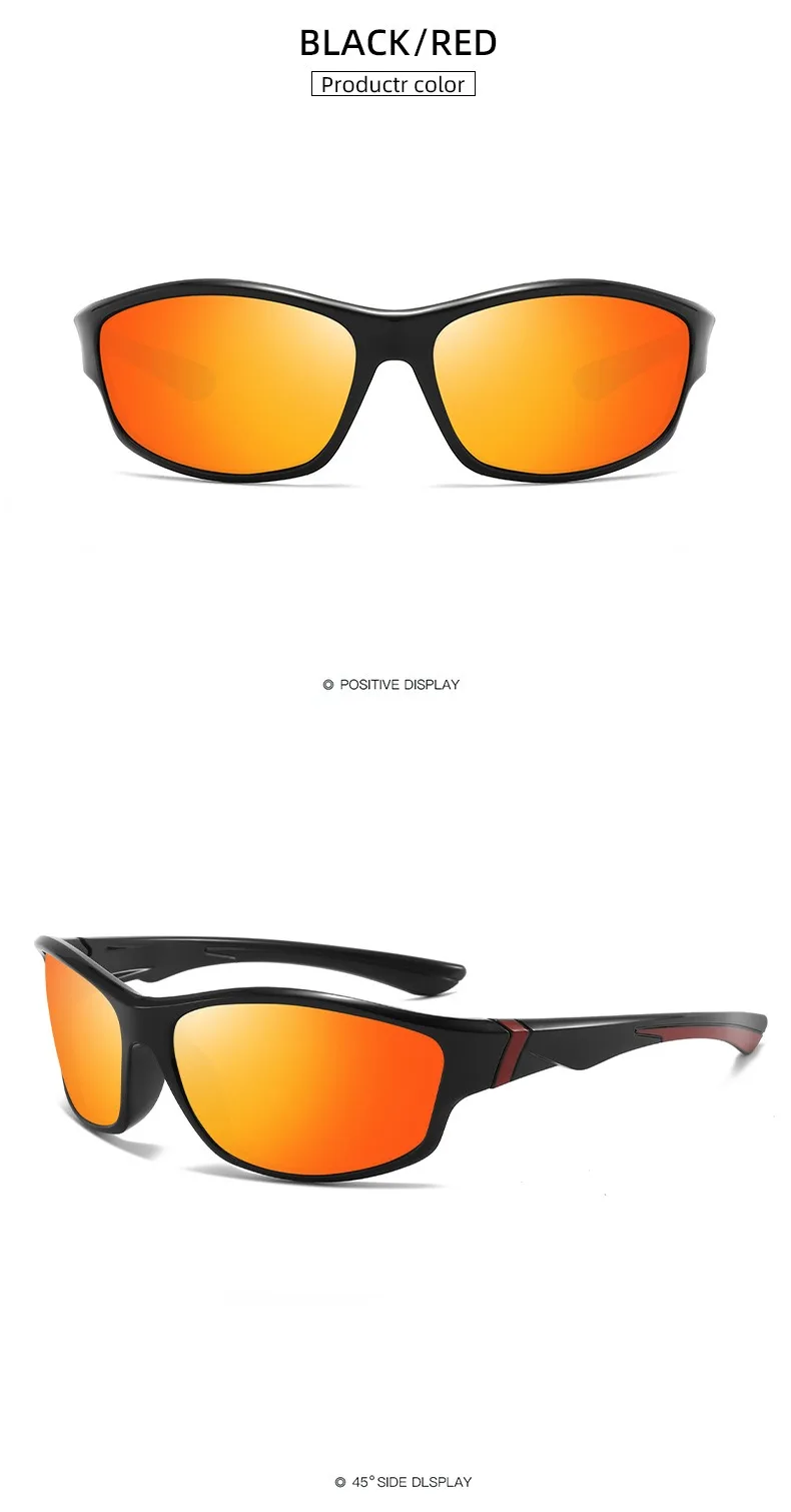 Okum Fashion Polarisierte Brille UV400, Anti-UV, Blendschutz, Starklichtfilter, geeignet für Radfahren, Autofahren, Angeln, etc. – Detail 7