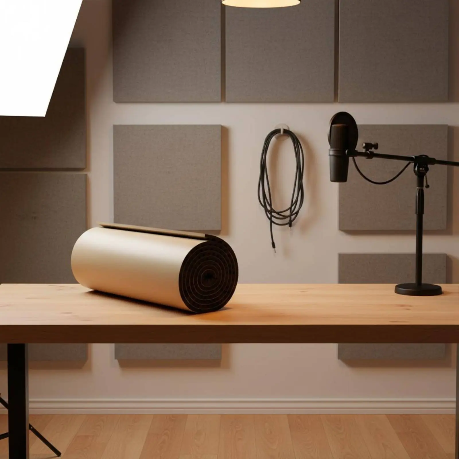 Egg Carton Crate Foam Flame Retardant Sound Absorption Foam Self Adhesive Acoustic Panel Fire Resistant Home Improvement