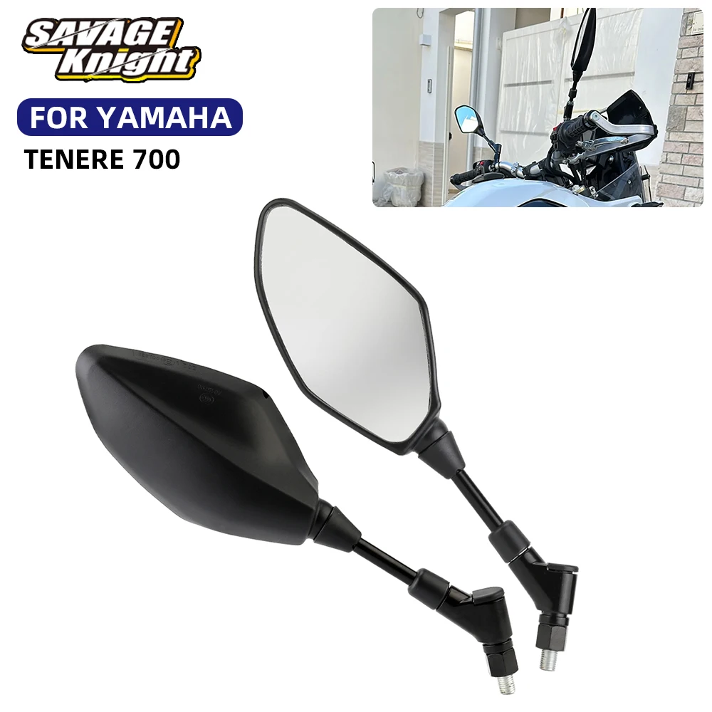 

Зеркала заднего вида для мотоцикла E9 для Yamaha Tenere 700 World Raid Rally Extreme Explore XTZ700 XTZ07 T7 2019-2026, зеркало бокового вида