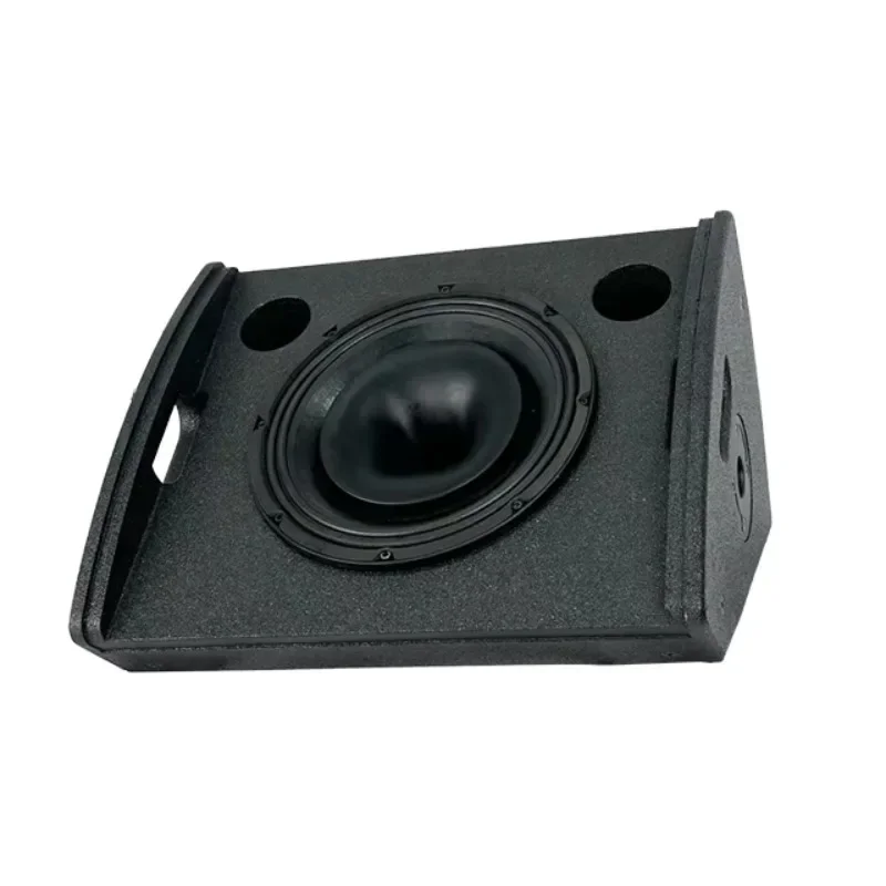 12-inch Active Stage Monitoring Speaker With DSP Processing And For Connection Professional 400W Metal & Wooden Enclosure