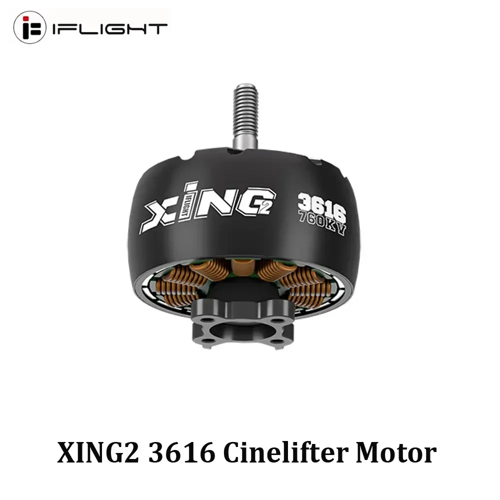 AvaCoreIFlight XING2 3616 Cinelifter Motor IFlight 760KV 5mm Shaft Brushless Engine For FPV Cinema RC Drone Accessories