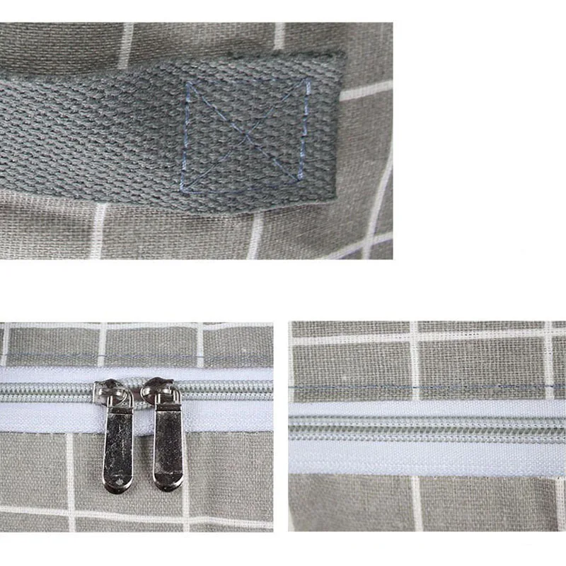 1 قطعة بلون سعة كبيرة الملابس حقيبة تخزين اللحاف المنزلية Dusproof حقيبة التخزين دائم تتحرك الأمتعة التعبئة حقيبة