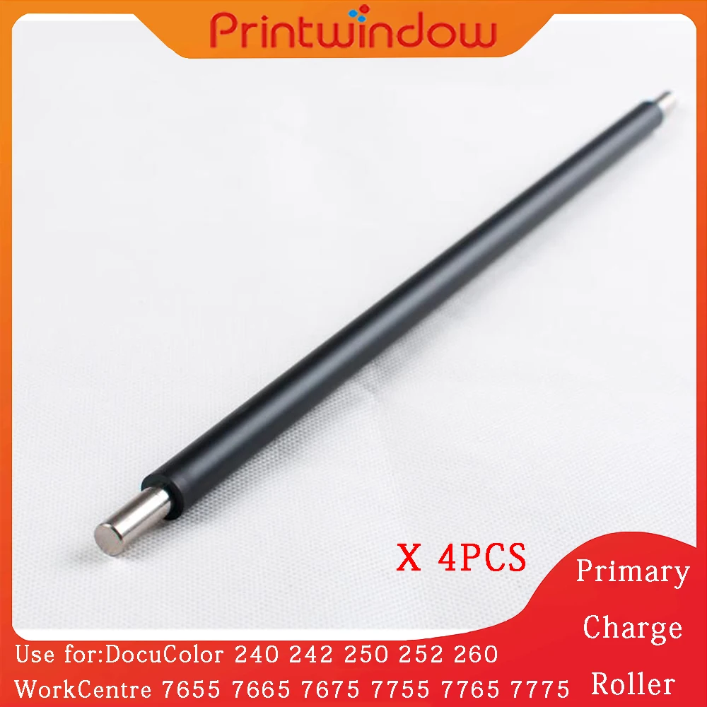 4PCS 013R00603 013R00602 Primary Charge Roller for Xerox DocuColor 240 242 250 252 260 WorkCentre 7655 7665 7675 7755 7765 7775