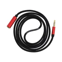 High-Quality 3.5mm AUX Audio Extension Cable With Microphone Stereo Compatible Computer Phone Headphone Audio Extension Cable