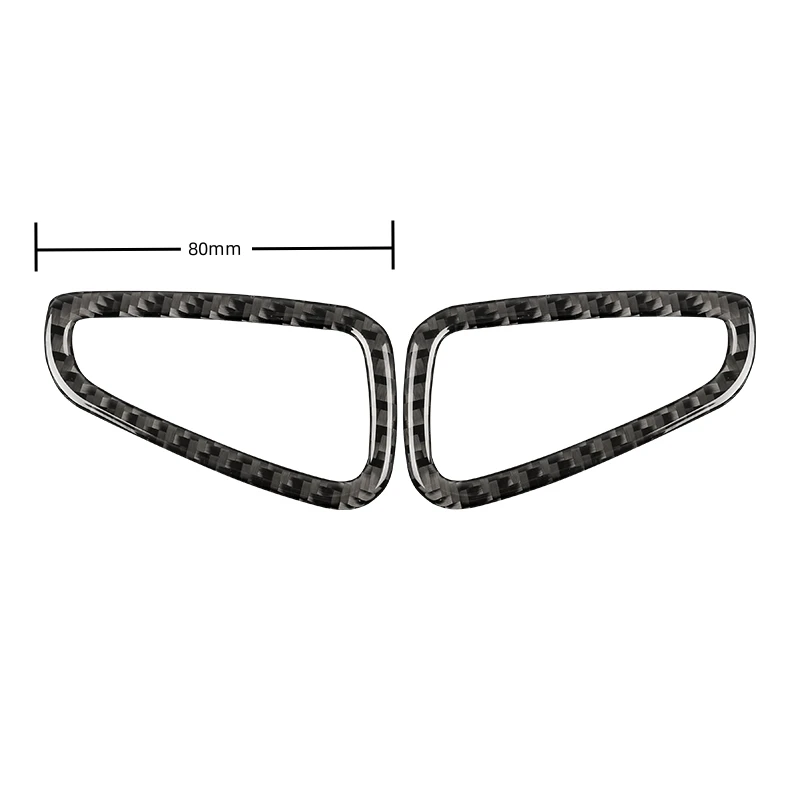 For Chevrolet Camaro 2017-2022 Accessories Carbon Fiber Interior Car Instrument Air Vent Decorative Frame Cover Stickers