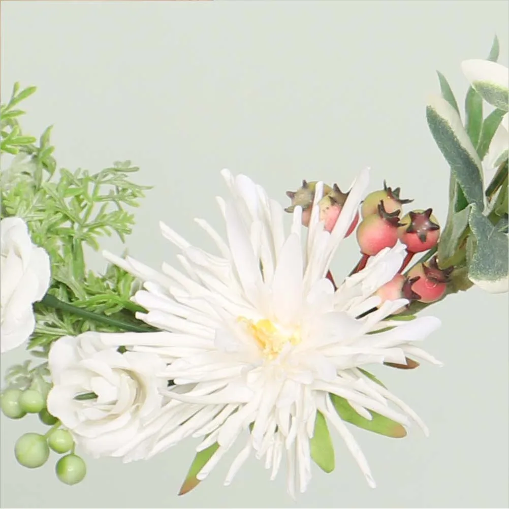 

Iron Craft Lavender Wall Hanging Artificial Flower Garland For Christmas Home Decor, Fake Flower Garland, Hanging Garland,