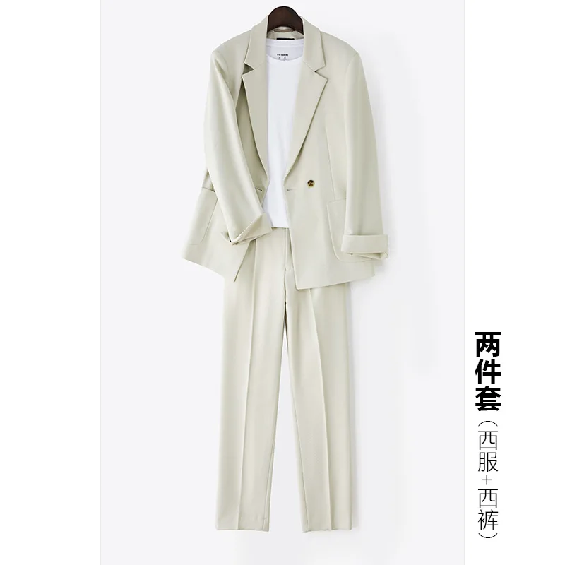 1-A41  Sense Casual Suit suit Men\'s Loose Korean-style Fashionable Suit Coat Commuting to Work