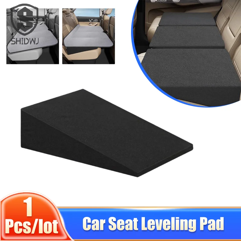 Car Seat Wedge Leveling Pads Memory Foam Mat Flat Car Seat Cushion Seat Cushion To Increase Height Fatigue Relief Car Supplies