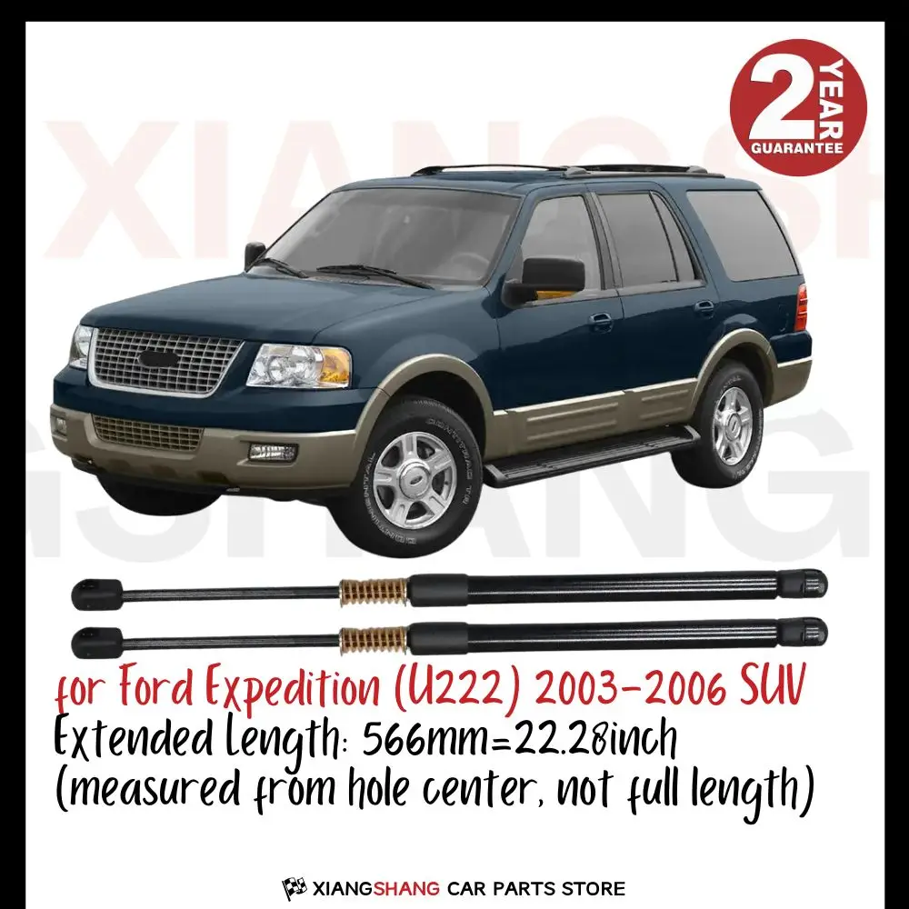 

2pcs Rear Tailgate Damper for Ford Expedition (U222) 2003-2006 SUV WITH SPRING Trunk Boot Gas Charged Gas Struts