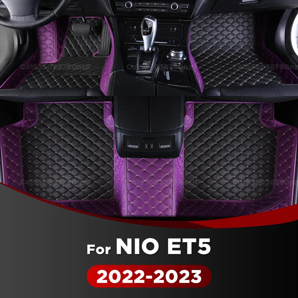 

For NIO ET5 2022 2023 Car Floor Mats Custom Auto Foot Pads Automobile Carpet Cover Interior Accessories