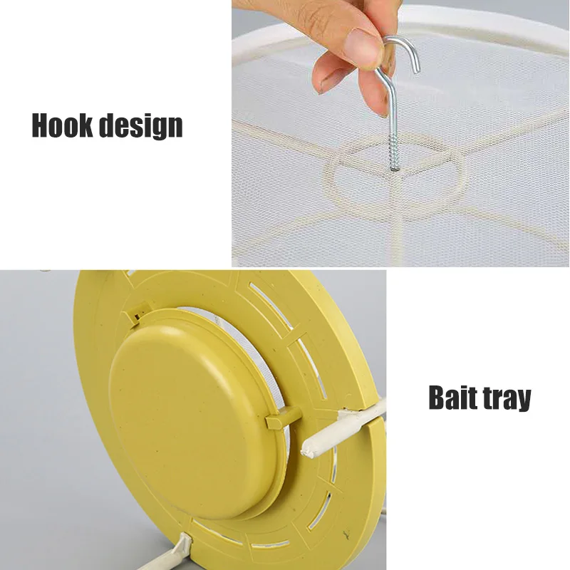 Trap, Hanging Mesh Cylinder, Foldable Insect Catcher 6