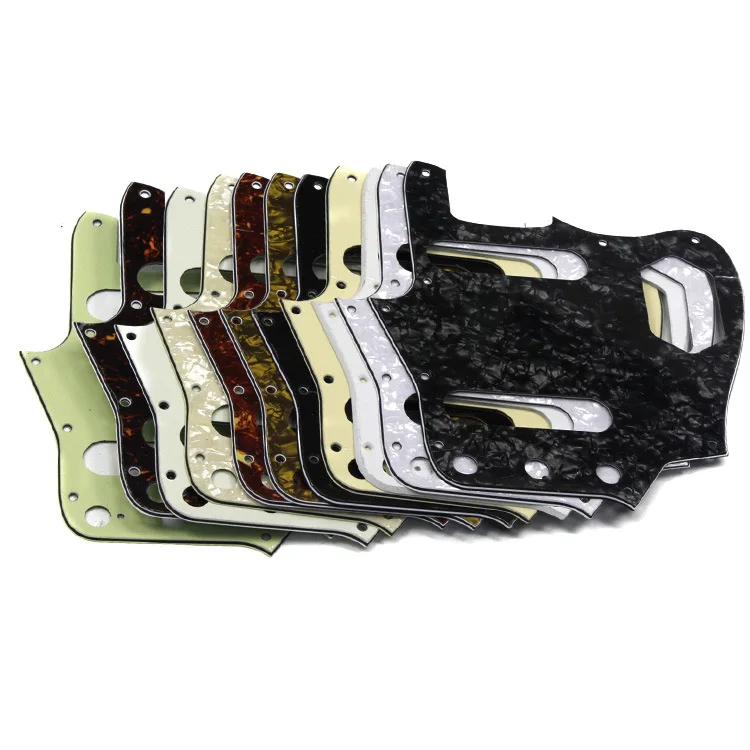 JA Style 10 Hole American Vintage Style for Fender Jaguar Guitar Pickguard with Screws Jaguar Scratch Plate Guitar Accessories