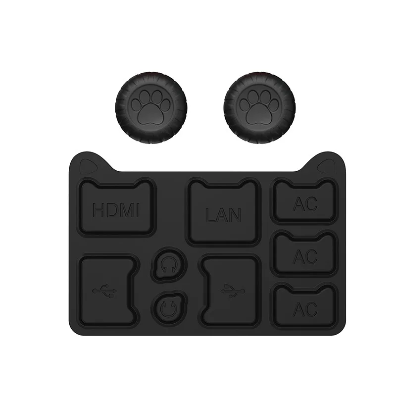 11‑in‑1 Silicone Dust Plug Set For Nintendo Switch 2 NS2 Dock Port Dust Cover Thumb Stick Joystick Caps Game Console Protective - view 3