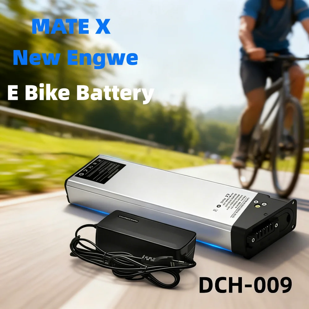 

48V 52V Folding Battery Built-in Battery Lithium Ion Battery Suitable for 250W-1000W Motor with Charger DCH-009