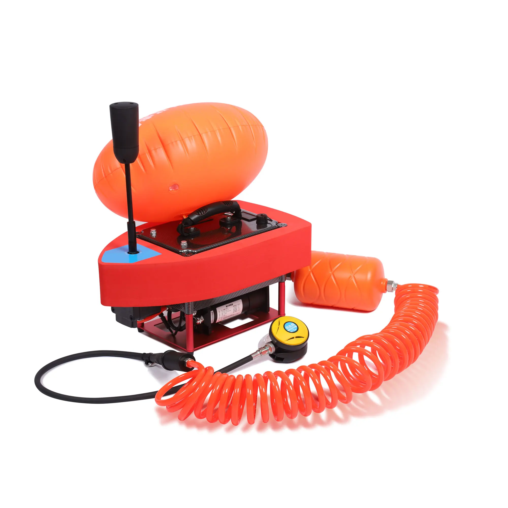 

Diving Equipment Waterproof Scuba Spare Tank Ventilator With Underwater Breathing System Endurance 10h Depth 10 to 30 m