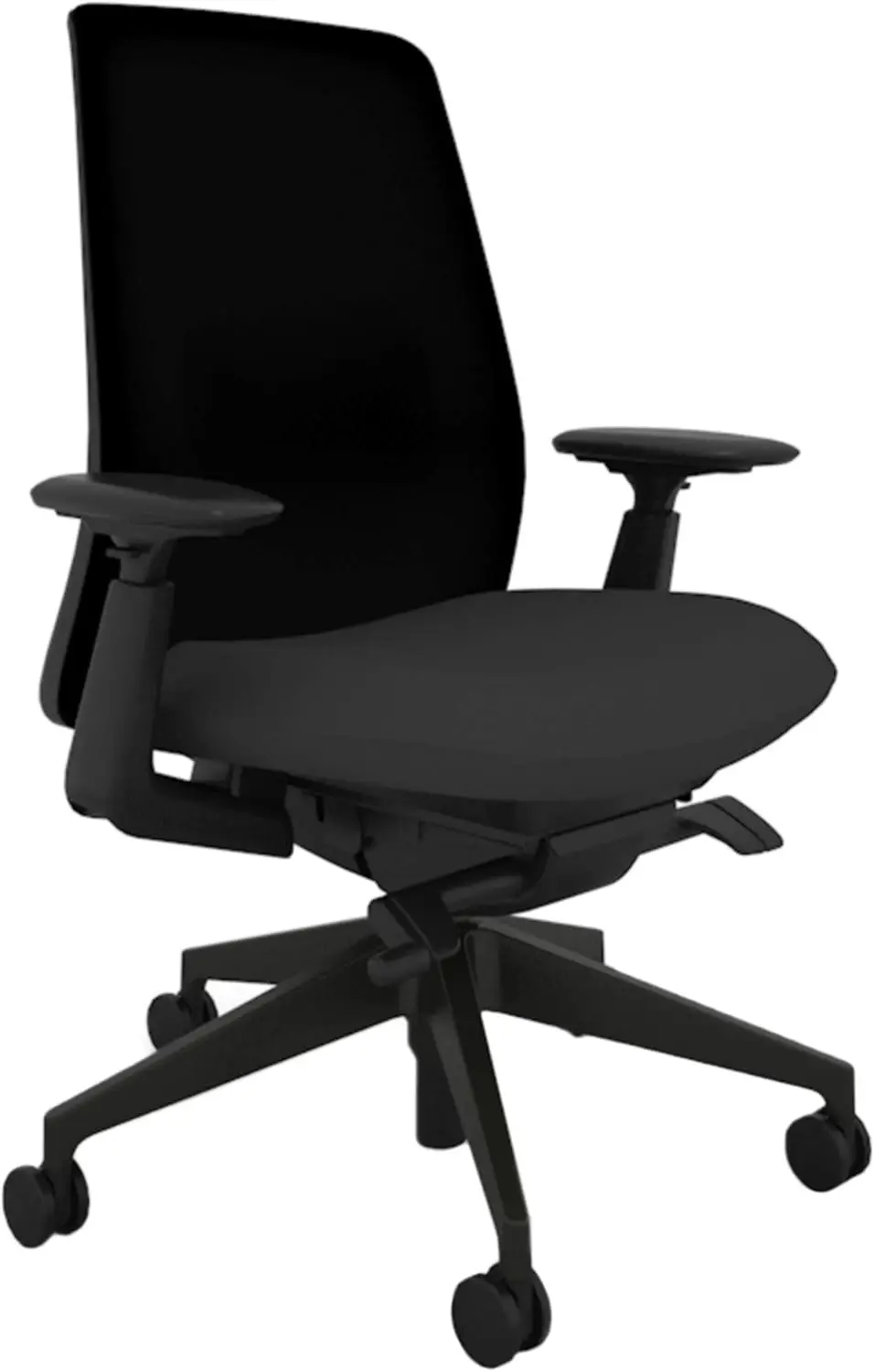 

Soji Office Chair with Ergonomic Adjustments and Lumbar Support, Adjustable Desk Computer Chair with Flexible Mesh Back for Home