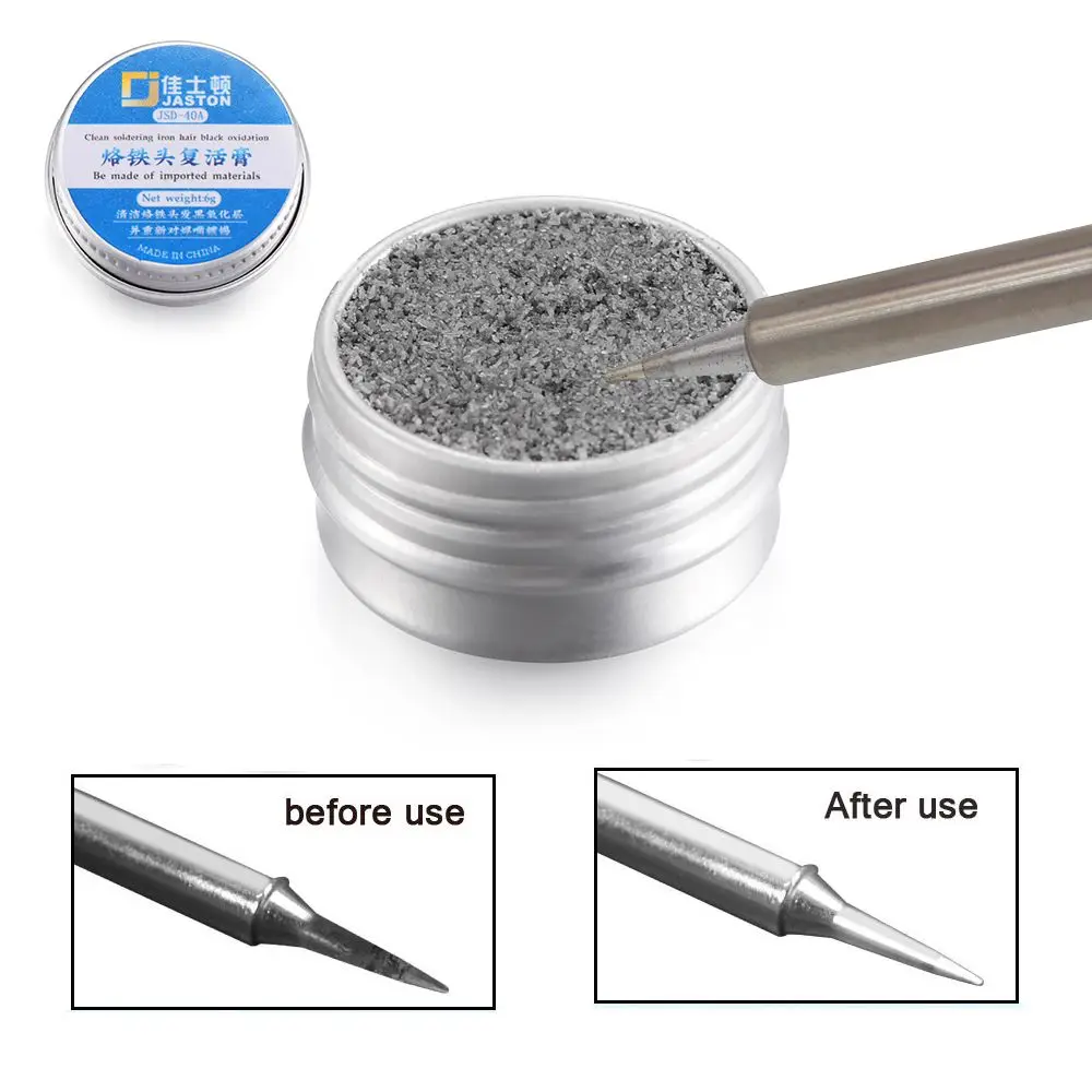 Refresher solder Cream Clean Paste Solder Iron Tip Electrical Soldering Iron Tip Non-stick Tin Resurrection Repair Tools