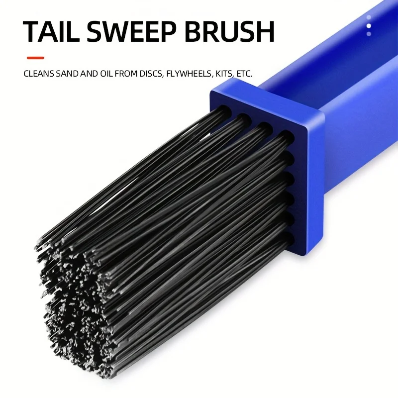 Portable Chain Cleaner Motorcycle Road Bike Chain Clean Brush Bicycle Clean Motorcycle Tools Chain Cleaner Maintenance Tool Port image 4