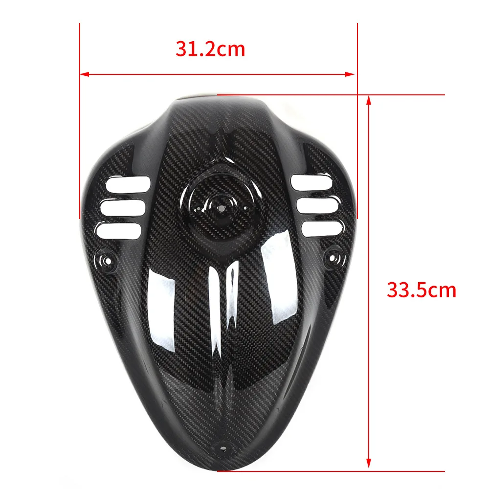 Carbon Fiber Motorcycle Front Cylinder Head Valve Cover Guard for BMW R18 R 18 2020 2021 2022