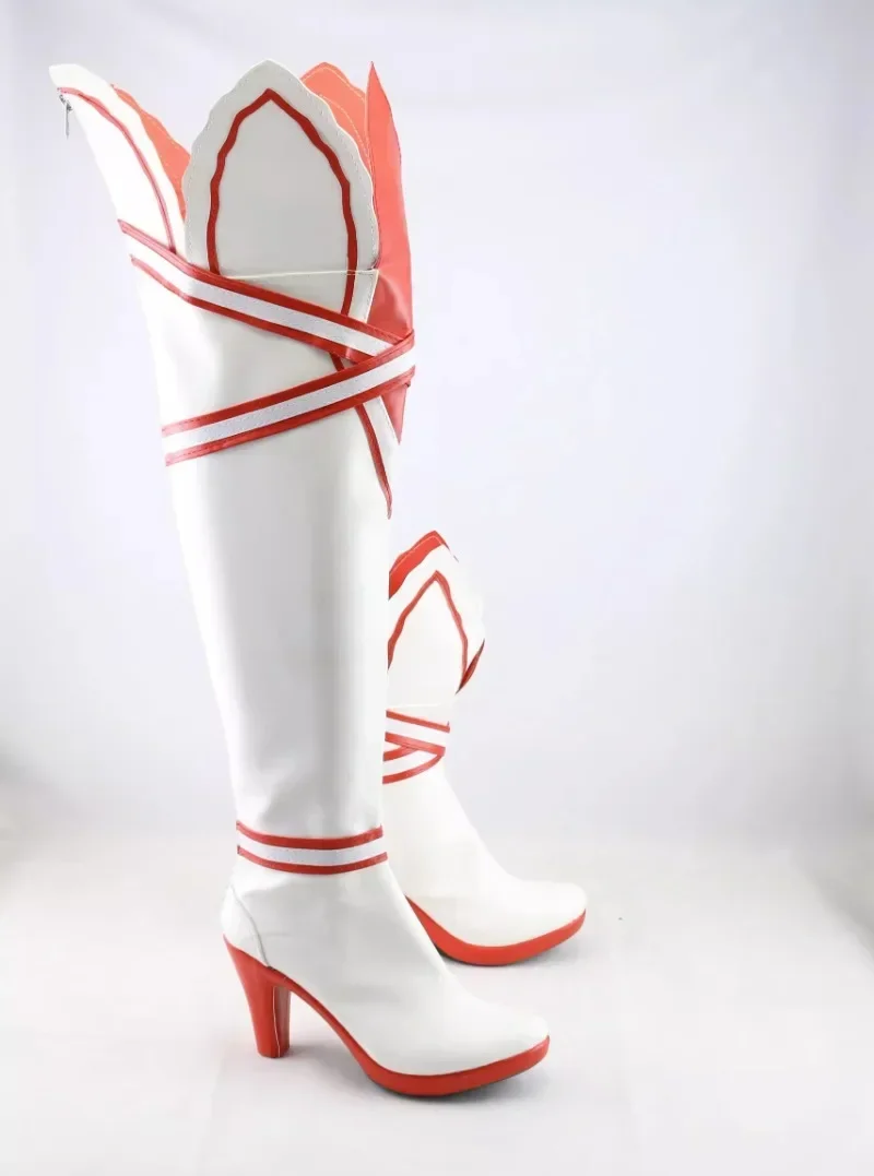 Shino Sword Art Online Cosplay Shoes Anime SAO Long Cos Boots Comic Asada Shino Cosplay Costume Prop Shoes for Halloween Party