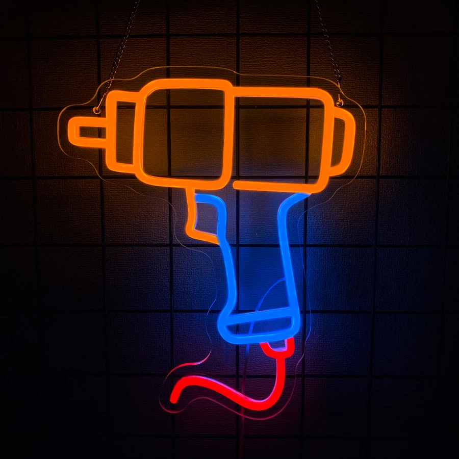 Repair Tools Neon Sign For Wal - Workshop Tools Store review and price