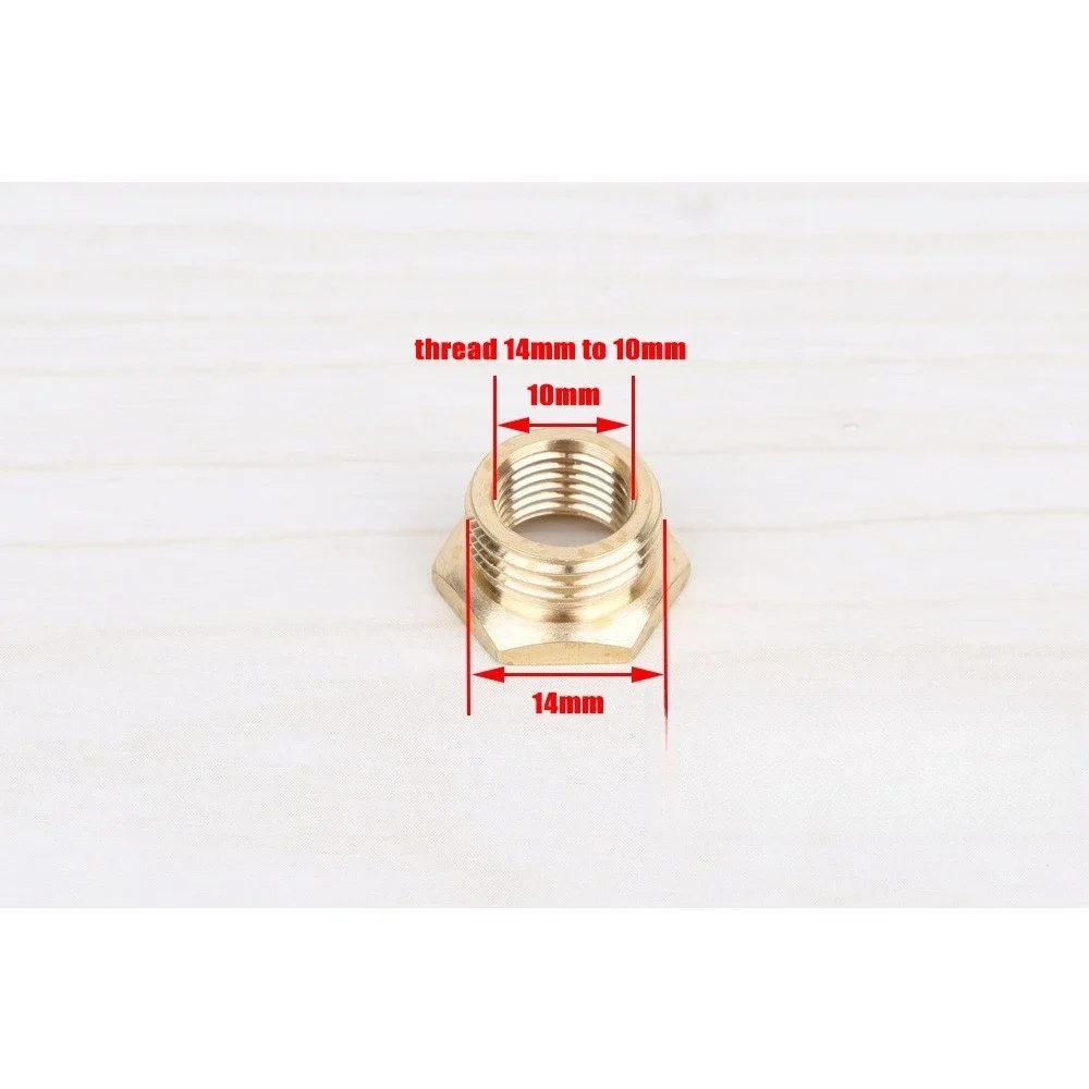 NF Engine Model Accessories 10mm 14mm CM6 To ME8 BPMR6A To CM6 Spark Plug Brass Adapter Engine Model Spark Plug Accessories
