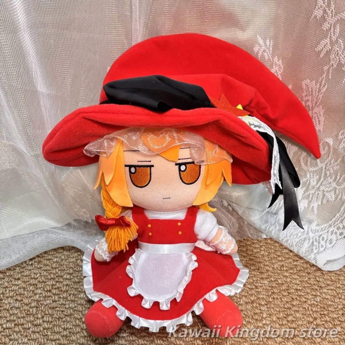 

Touhou Project Marisa Kirisame Fumo Anime Game Cartoon Figure Idol Plushies Pillows Birthday Gift Pillow Cosplay 20cm