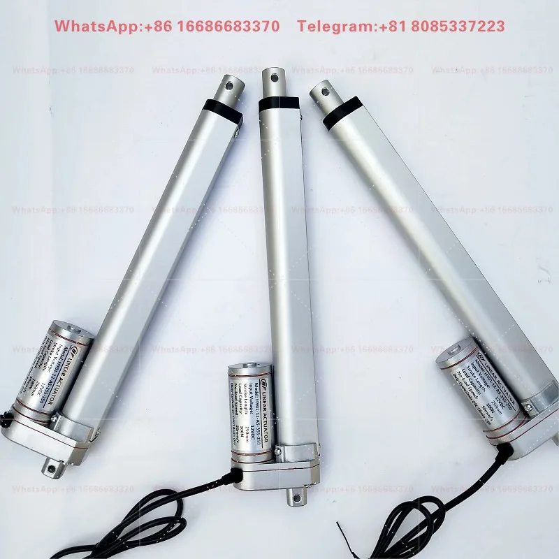 Travel 150MM small DC electric push rod telescopic push rod window pusher electric cylinder