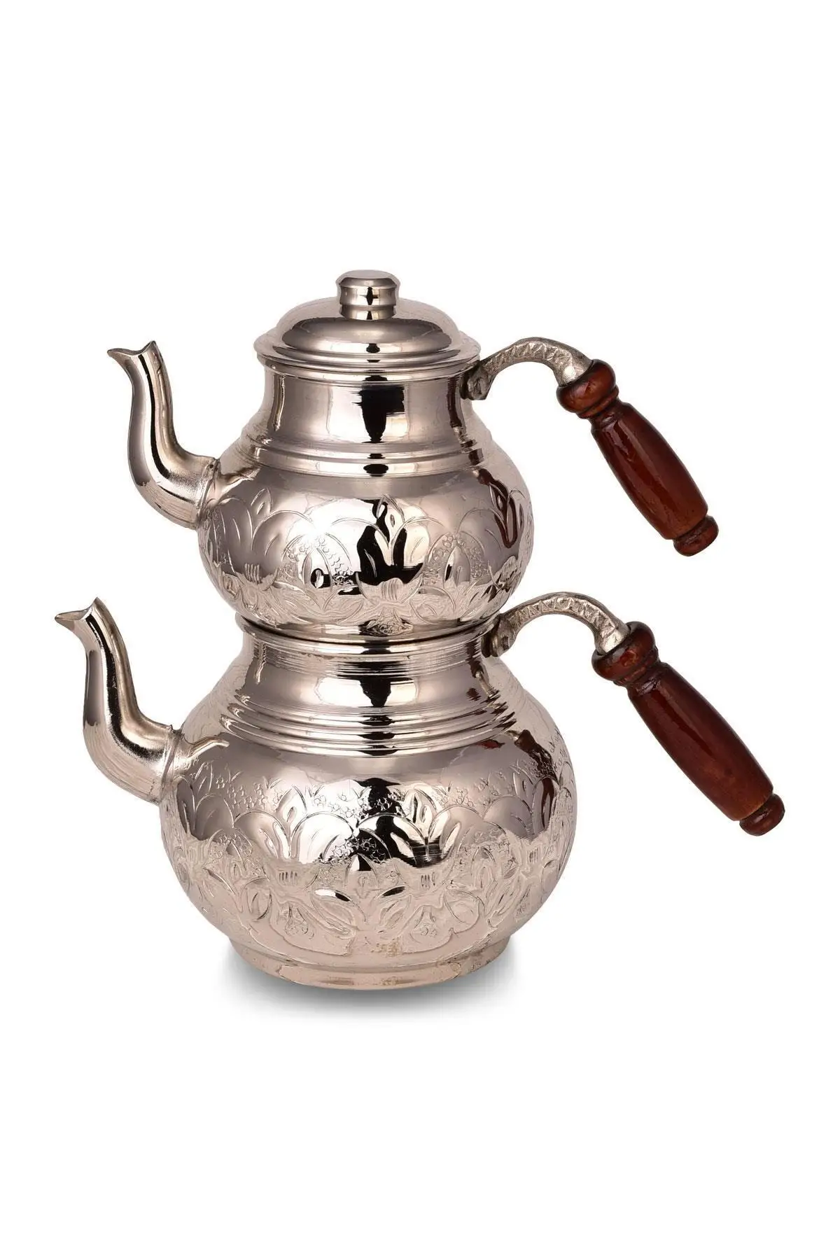 

DOLBOVI classic heated thick copper teapot medium hand embroidered Cooper Tea Pots Handmade