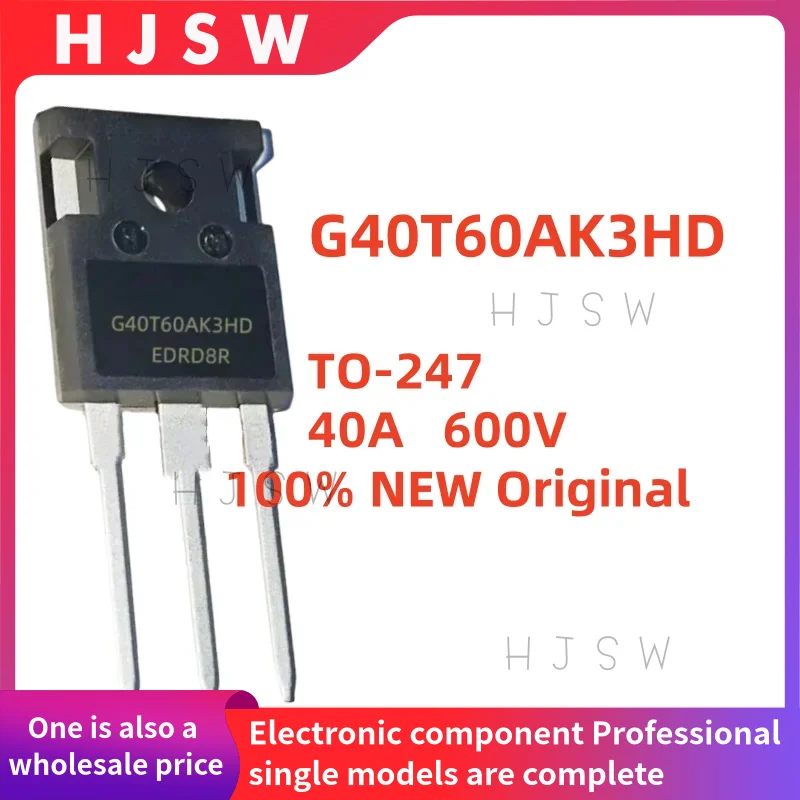 5 قطعة 100% جديد الأصلي CR G30T60AK3HD G40T60AK3HD G50T60AK3HD G60T60AK3HD G75T60AK3HD TO-247